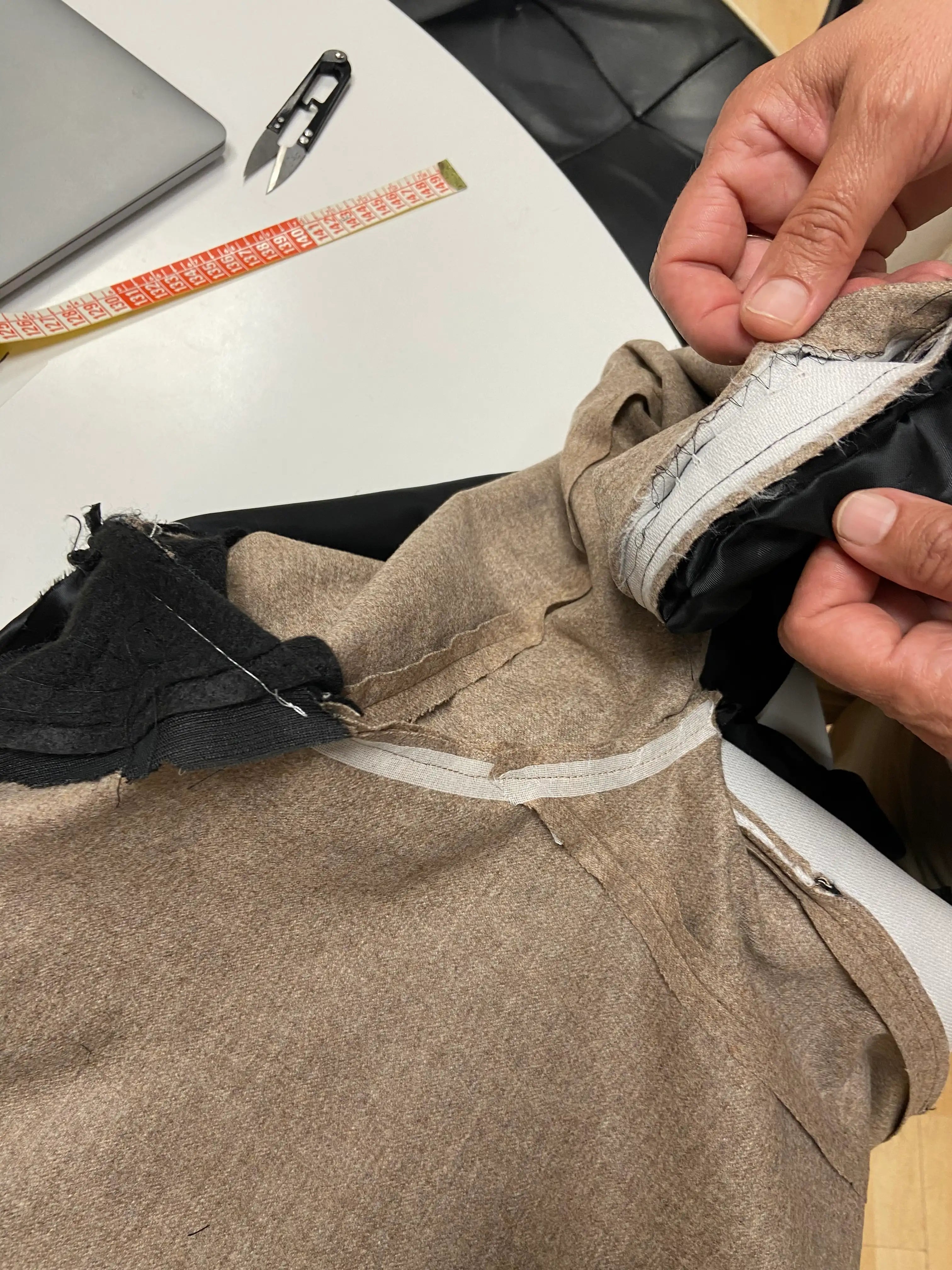 We updated the inner piping of our jackets (Paris - June 7th, '25)