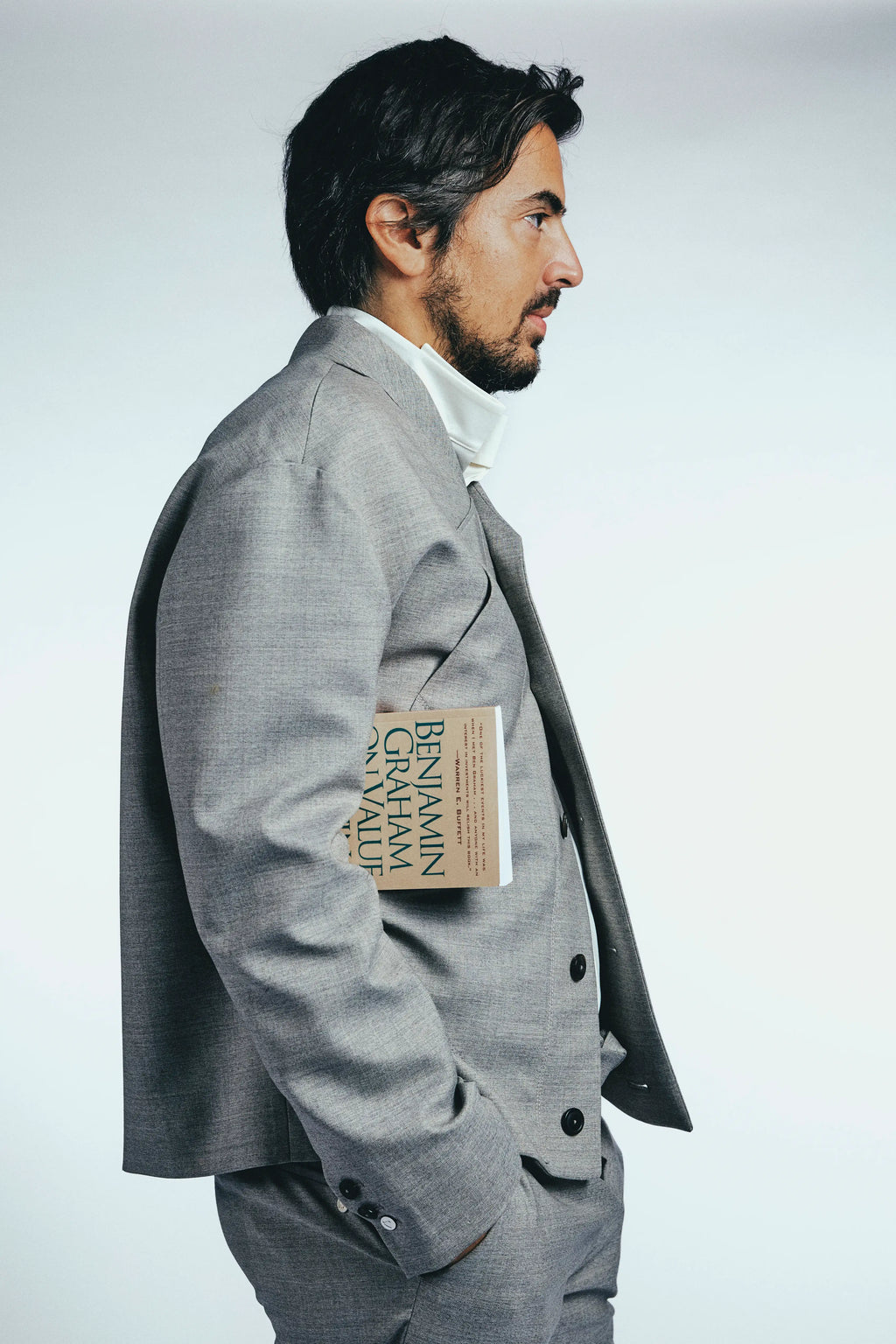 Short City Jacket with Large Double Front Pockets