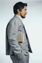 Short City Jacket with Large Double Front Pockets