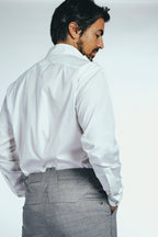 W-Shaped Back Belt Trouser