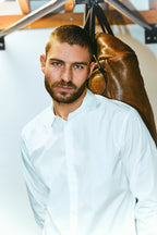Offset Collar Shirt