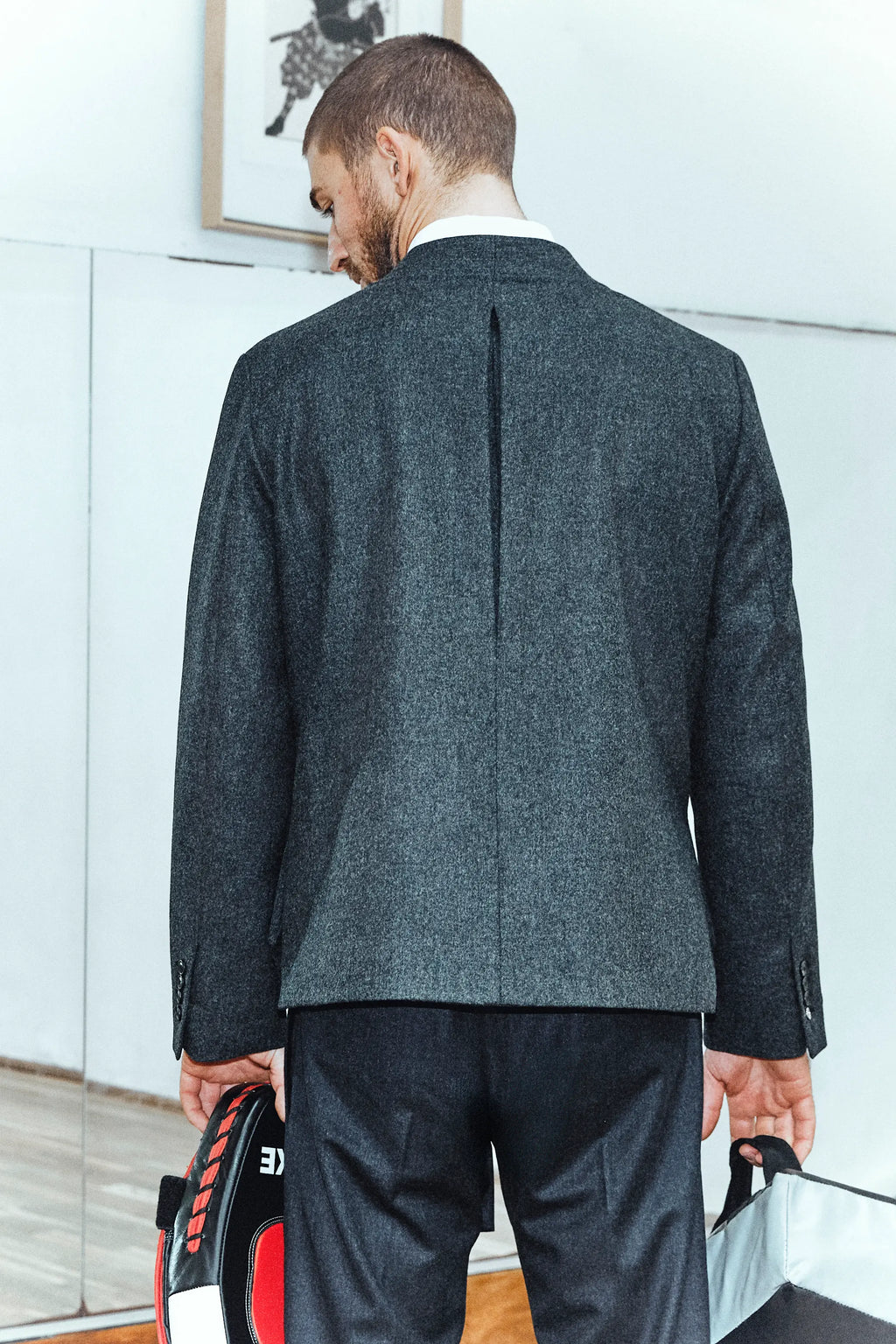 (SOON) Pull-on Cashmere Blend Jacket