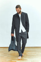 (SOON) Detachable-Hood Peacoat