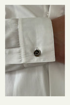 Diagonal Closure Blouse Shirt