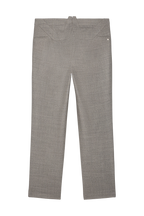 W-Shaped Back Belt Trouser