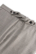 W-Shaped Back Belt Trouser