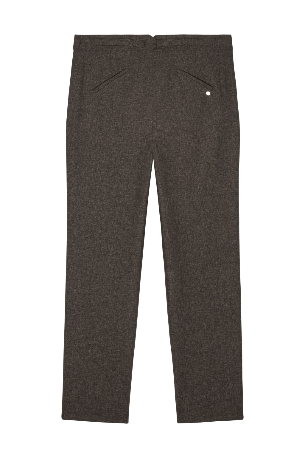 Crossed Belt Pleated Trouser