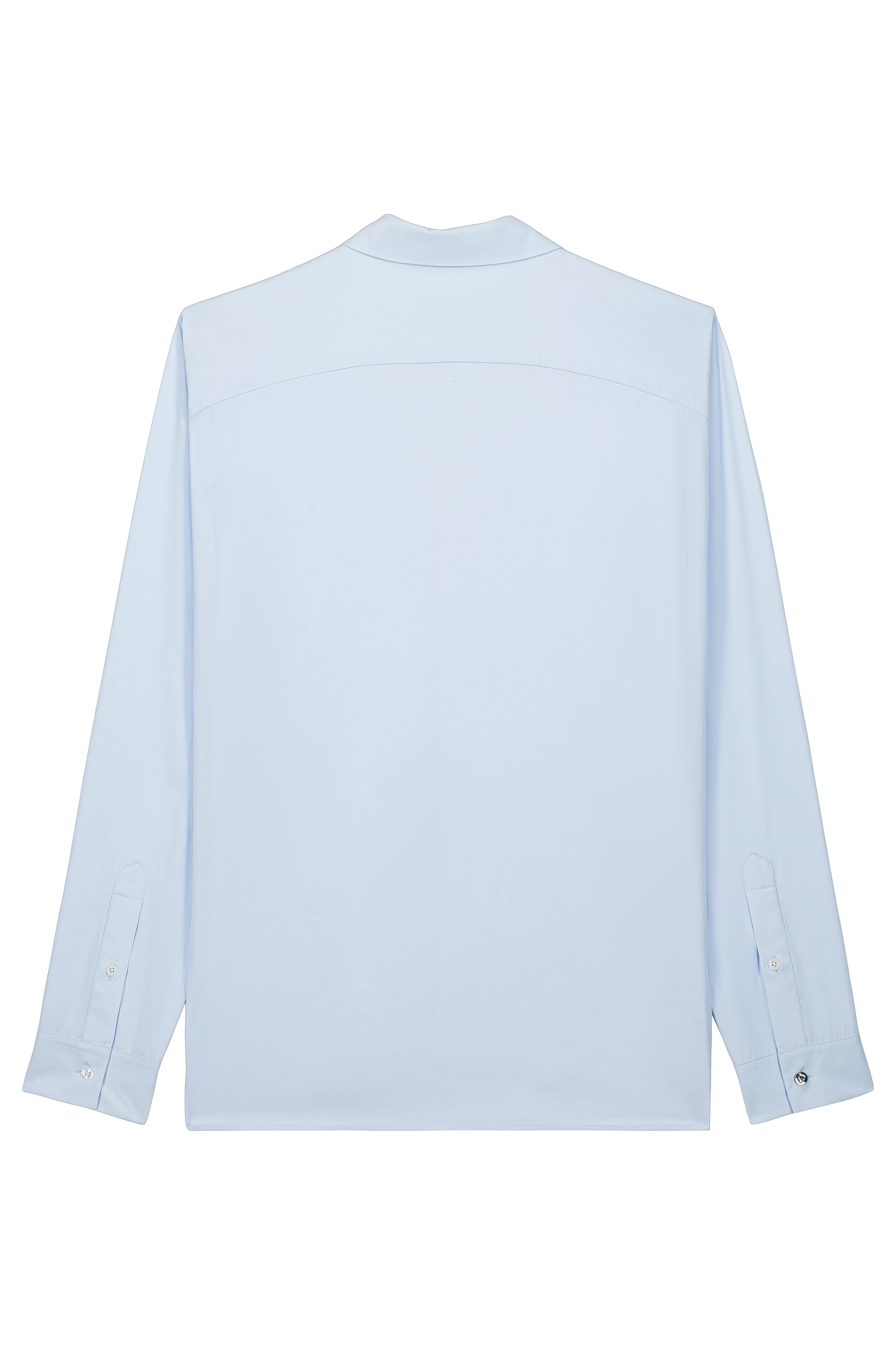 Cut & Crossed Collar Shirt