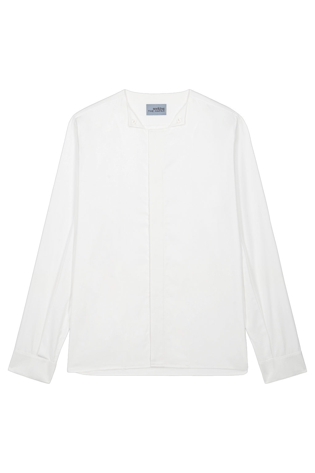 Micro Triangle Open Collar Shirt