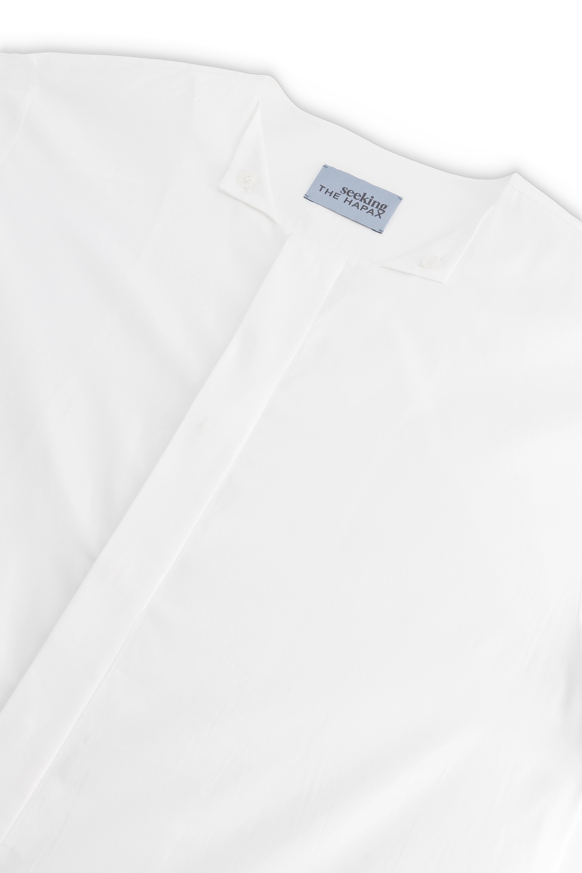 Micro Triangle Open Collar Shirt