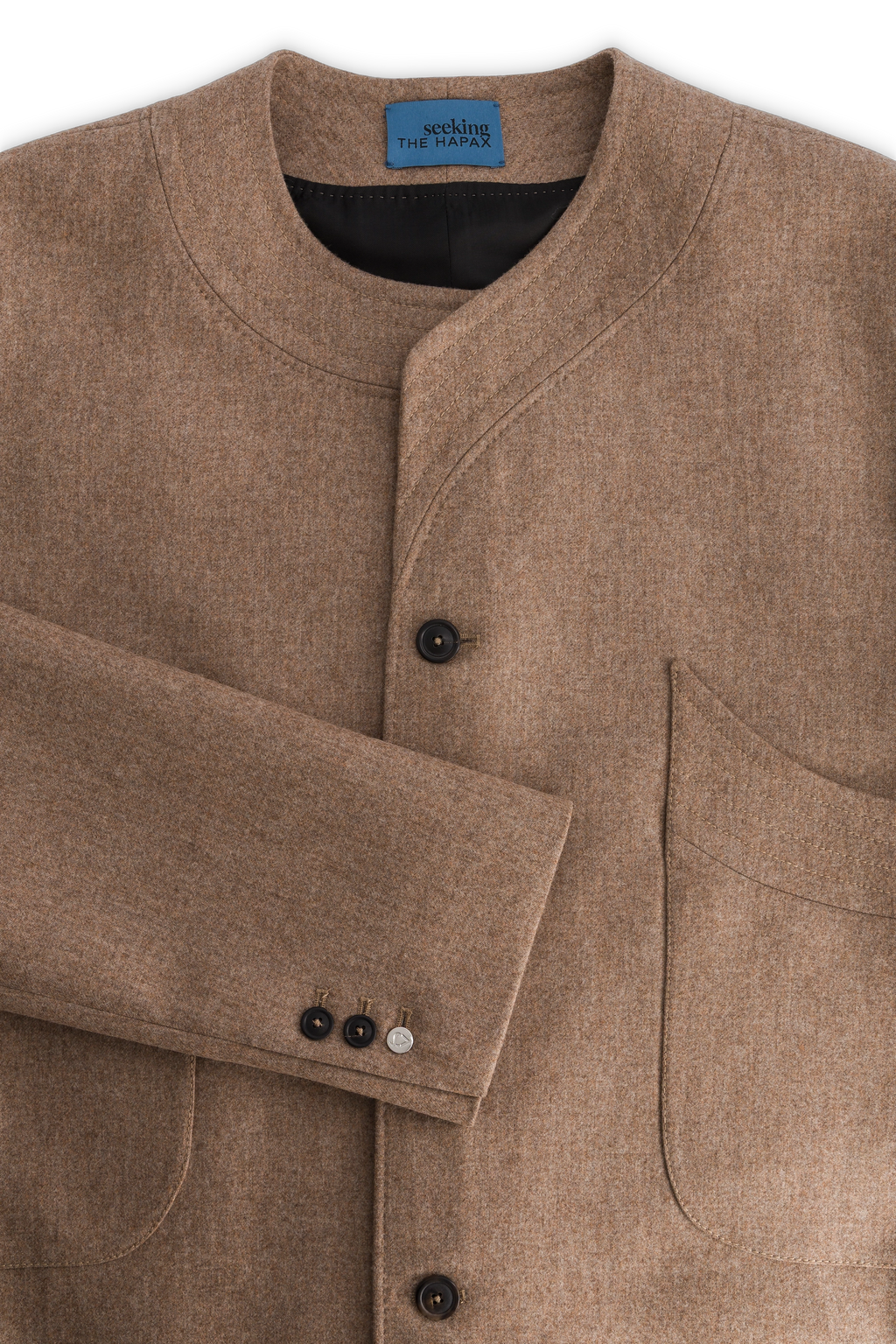 Asymmetrical Officer Jacket