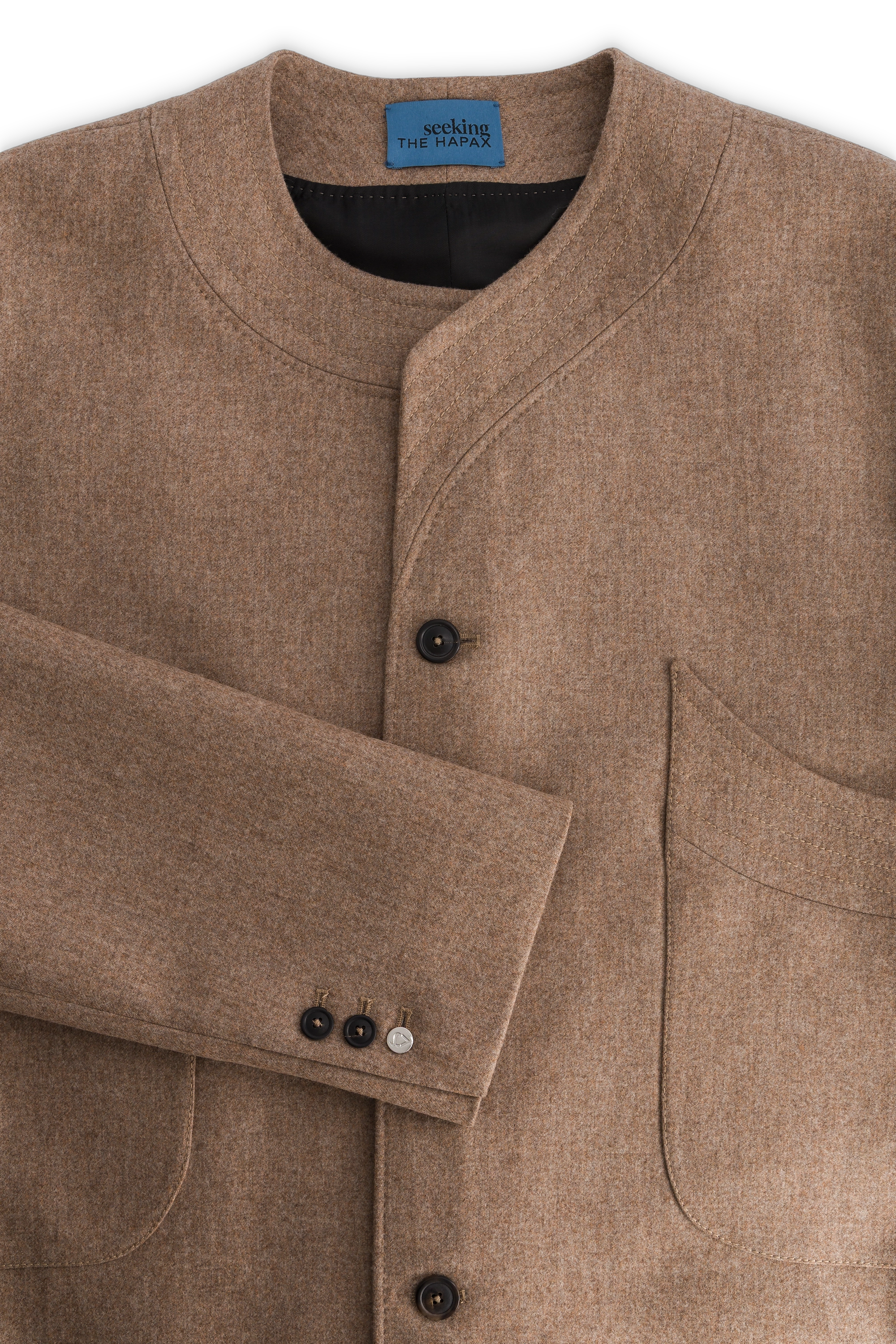 Asymmetrical Officer Jacket