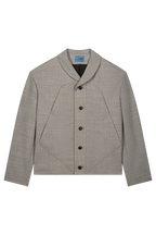 Short City Jacket with Large Double Front Pockets