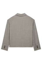 Short City Jacket with Large Double Front Pockets