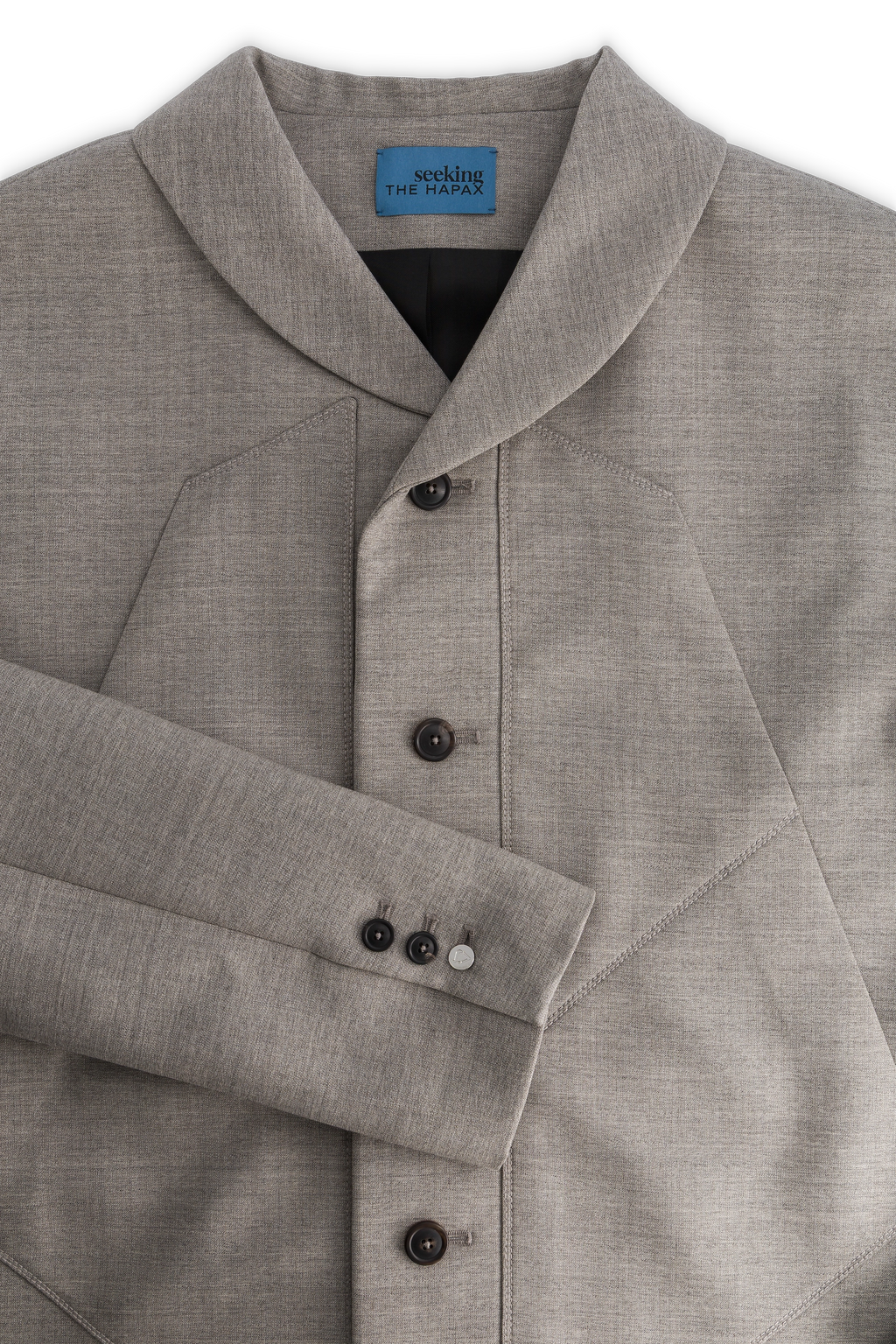 Short City Jacket with Large Double Front Pockets