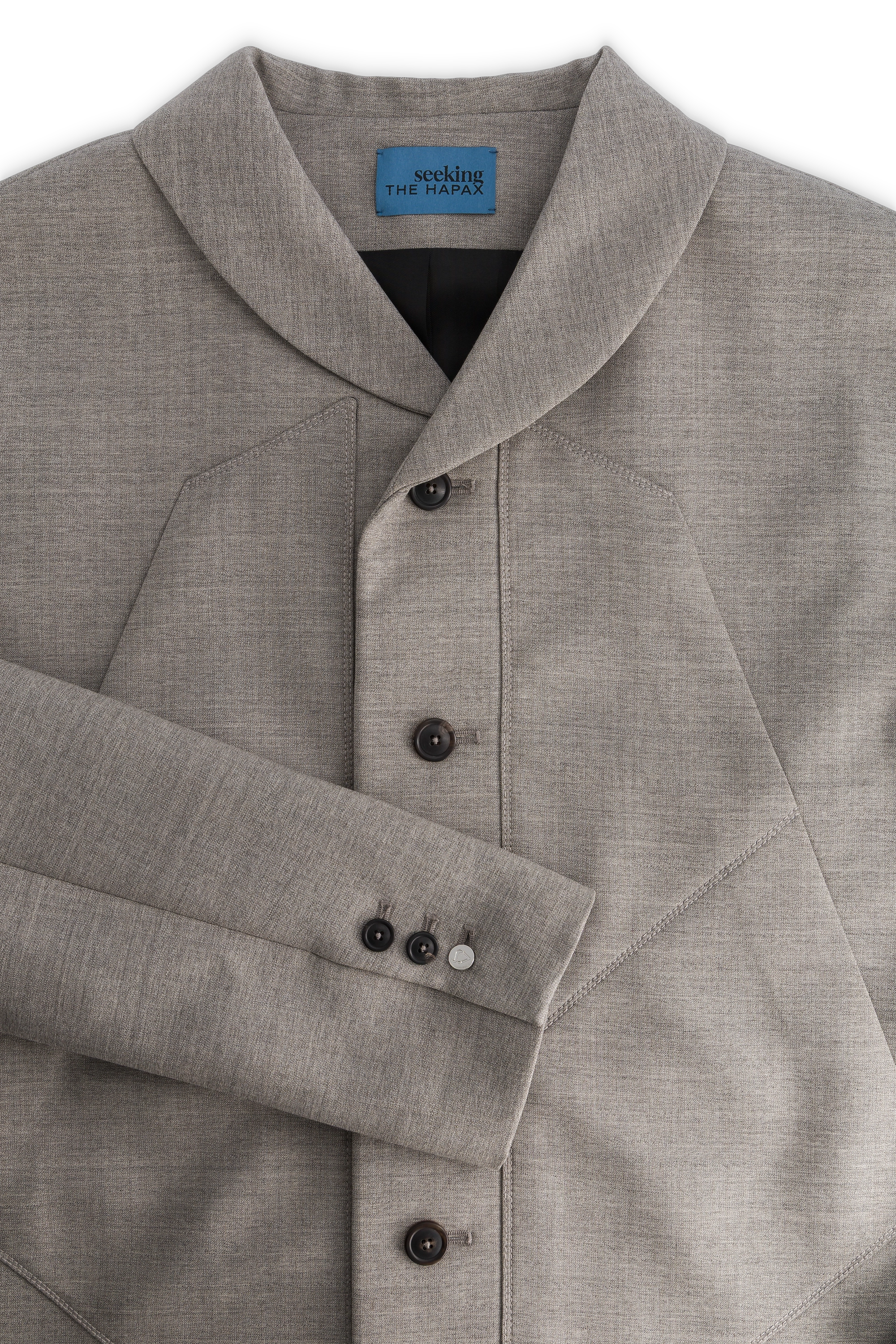 Short City Jacket with Large Double Front Pockets