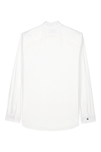 Diagonal Closure Blouse Shirt
