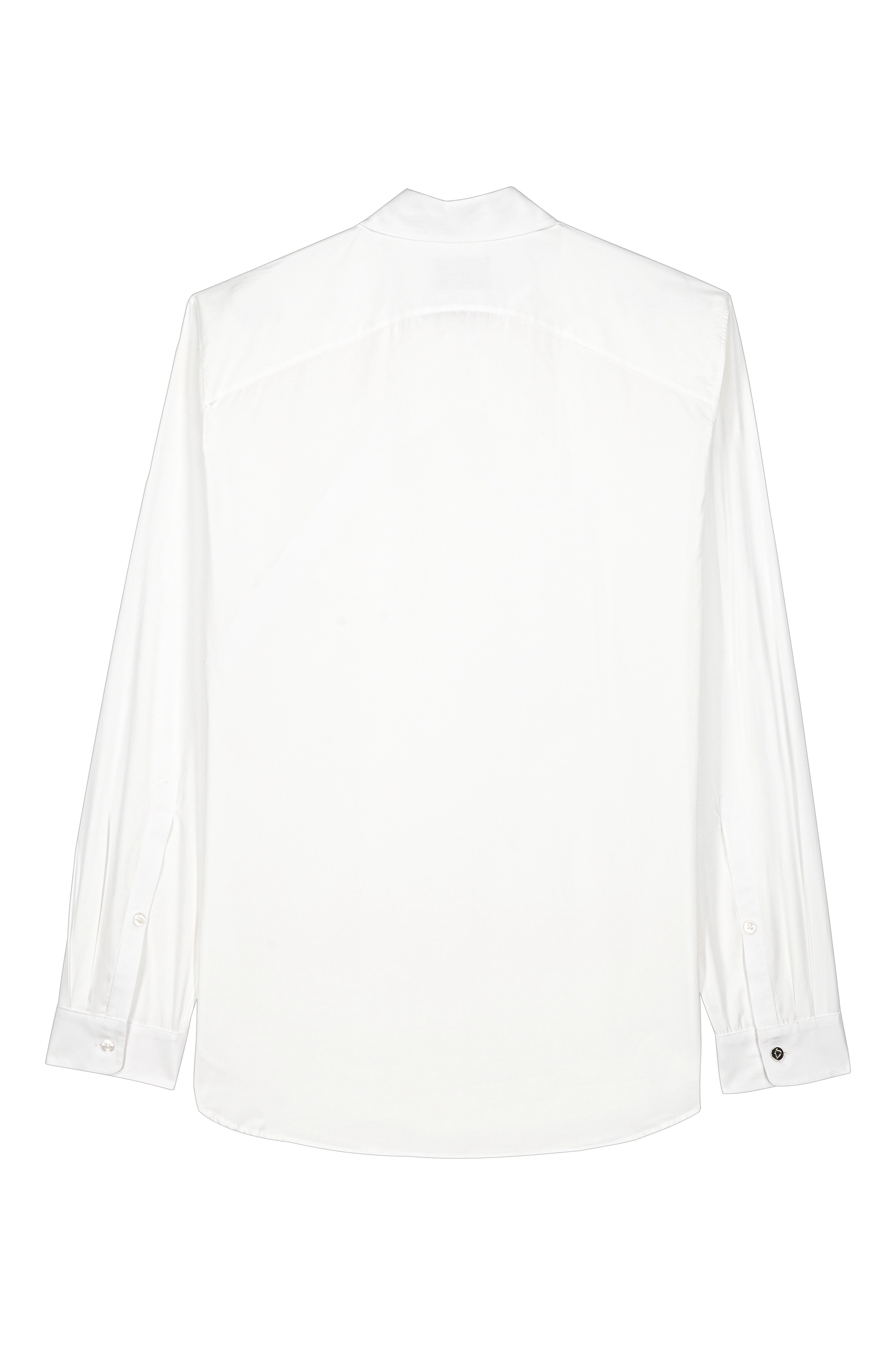 Diagonal Closure Blouse Shirt