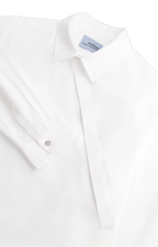 Diagonal Closure Blouse Shirt