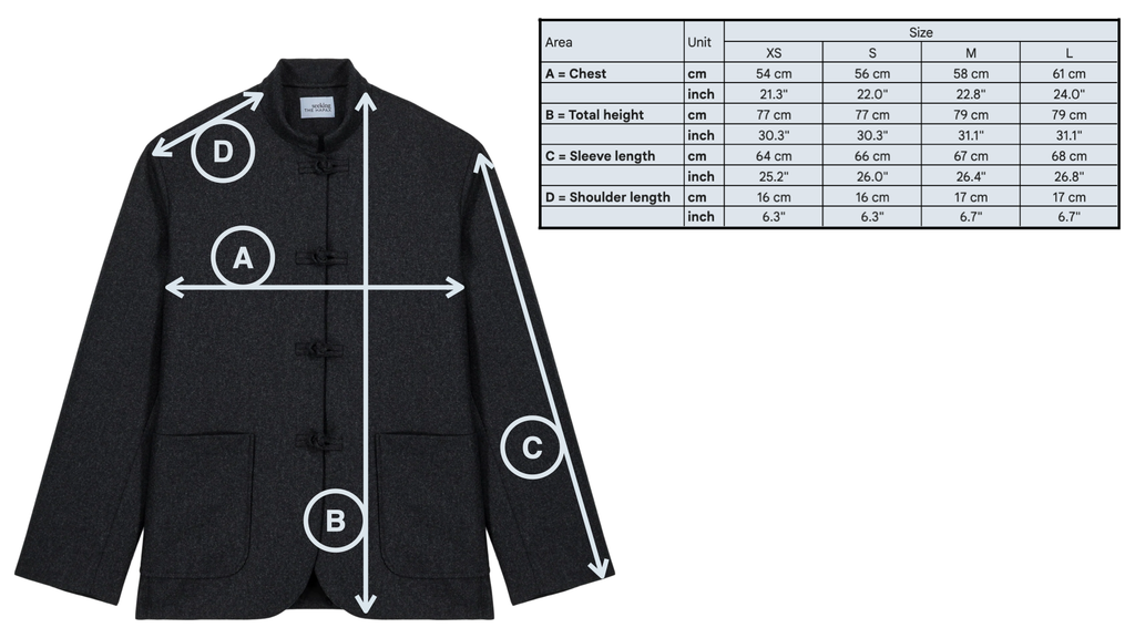 Inverted Collar Officer jacket